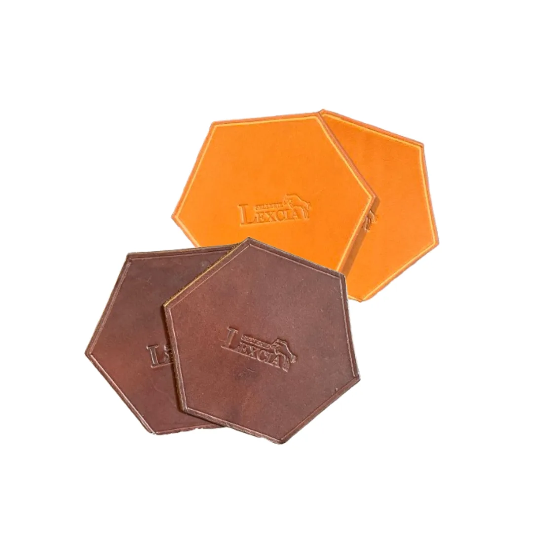 Dessous de verre cuir Lexcia