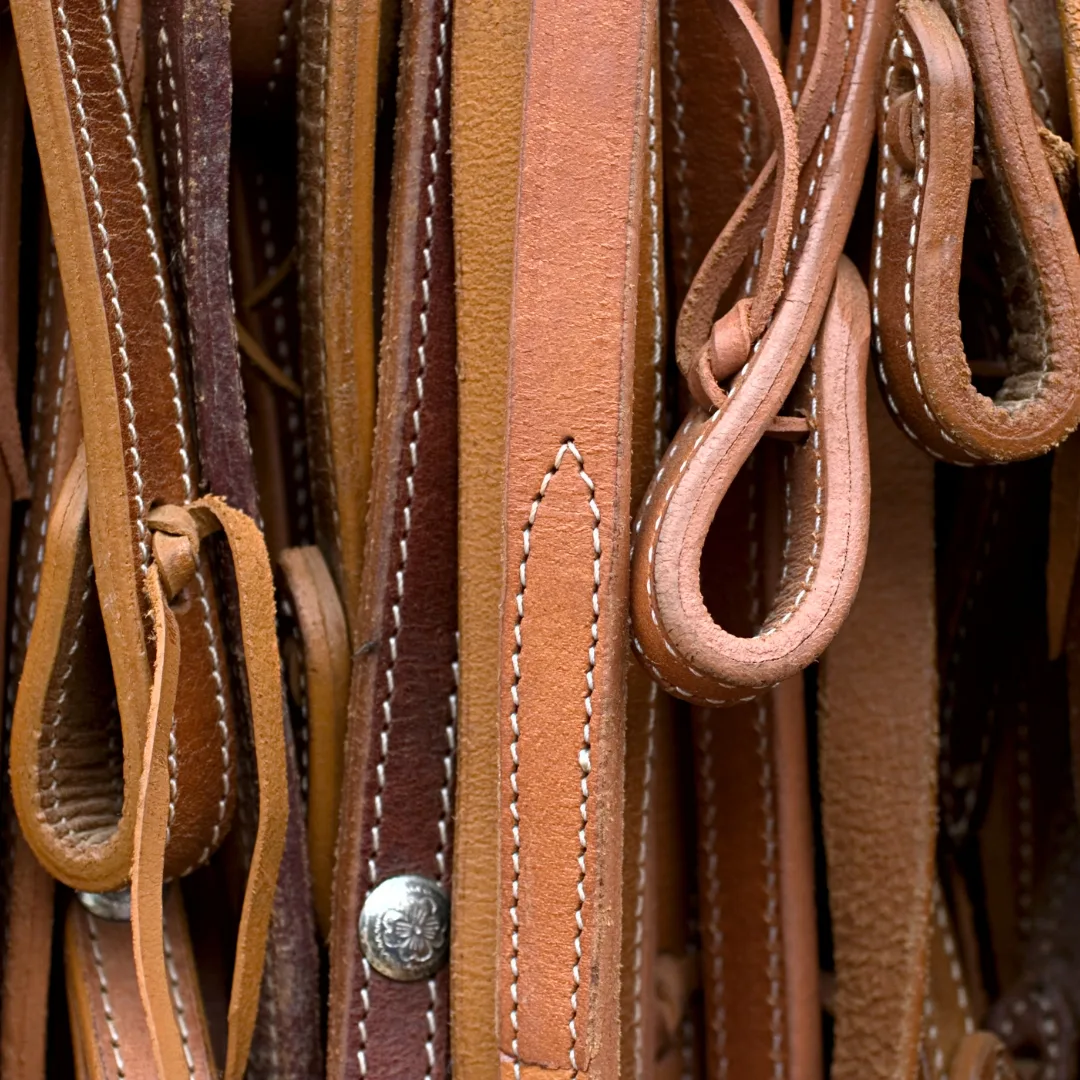 Accessoires cavalier sellerie cuir Lexcia