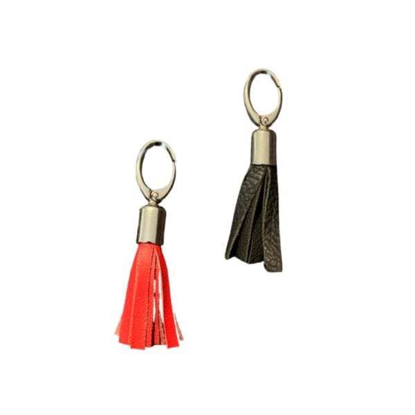 Porte-clés franges cuir Lexcia