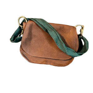 Sac besace bicolor cuir Lexcia