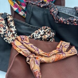 Sac main cuir noir jean