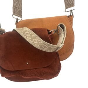 Sac main cuir vréitable ajustable