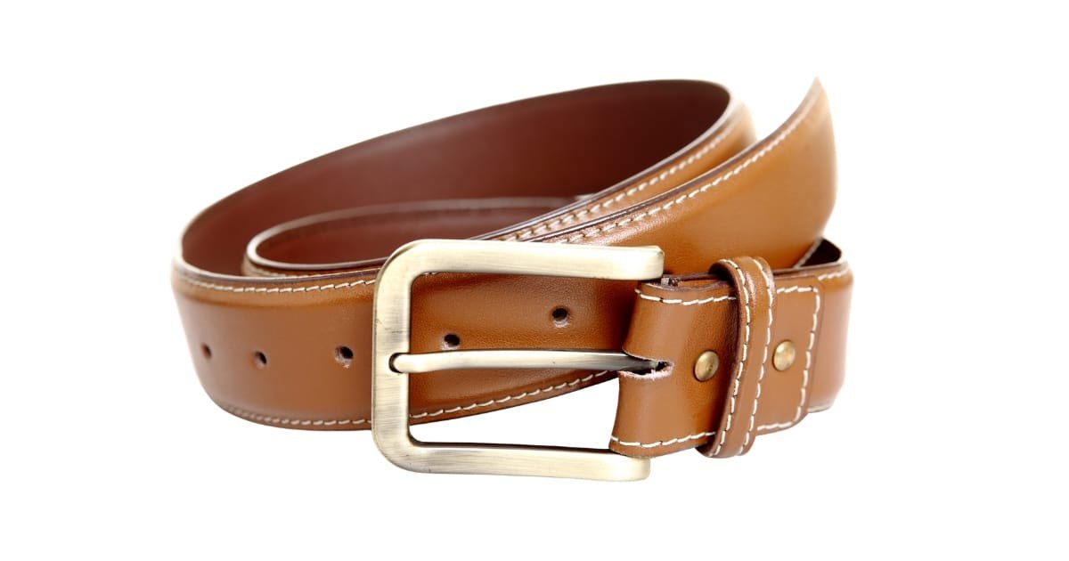 Ceinture homme personnalisable boucle Reims